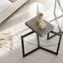 Hanah Home Bellisimo - Black Juego de Mesa de Centro
